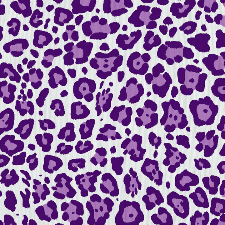 Leopard Dance Amethyst by RM CoCo Fabric