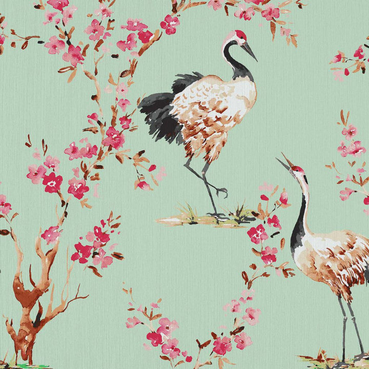 Manchurian Celadon by RM CoCo Fabric ColorWorks Fall 2021 RM Studio See Sample 0 Horizontal: 27 and Vertical: 27 0 - Fabric Carolina -