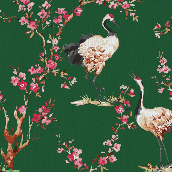 Manchurian Emerald by RM CoCo Fabric ColorWorks Fall 2021 RM Studio See Sample 0 Horizontal: 27 and Vertical: 27 0 - Fabric Carolina -