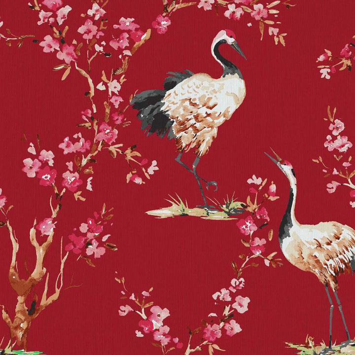 Manchurian Maraschino by RM CoCo Fabric ColorWorks Fall 2021 RM Studio See Sample 0 Horizontal: 27 and Vertical: 27 0 - Fabric Carolina -