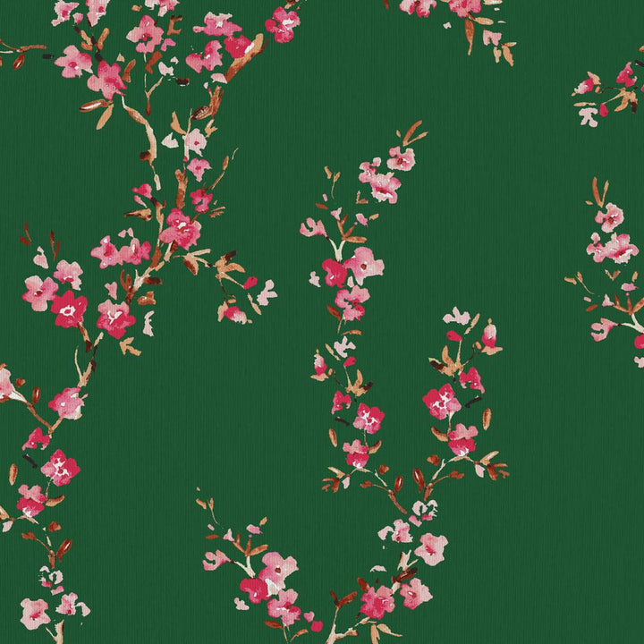 Manchurian Blossoms Emerald by RM CoCo Fabric ColorWorks Fall 2021 RM Studio See Sample 0 Horizontal: 27 and Vertical: 27 0 - Fabric Carolina -