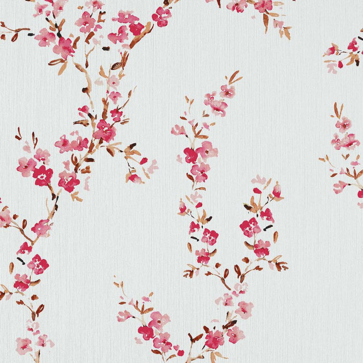 Manchurian Blossoms Opal by RM CoCo Fabric