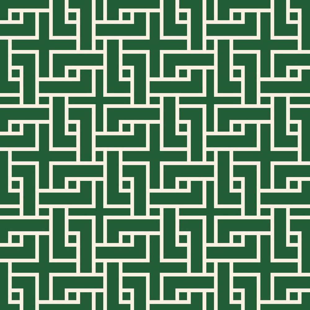 Manchurian Fret Evergreen by RM CoCo Fabric ColorWorks Fall 2021 RM Studio See Sample 0 Horizontal: 3 and Vertical: 3 0 - Fabric Carolina -