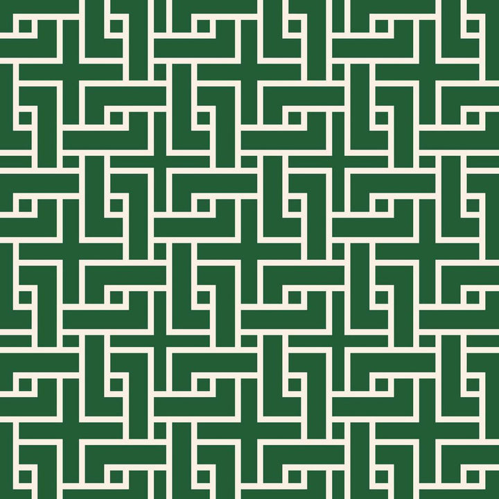 Manchurian Fret Evergreen by RM CoCo Fabric ColorWorks Fall 2021 RM Studio See Sample 0 Horizontal: 3 and Vertical: 3 0 - Fabric Carolina -