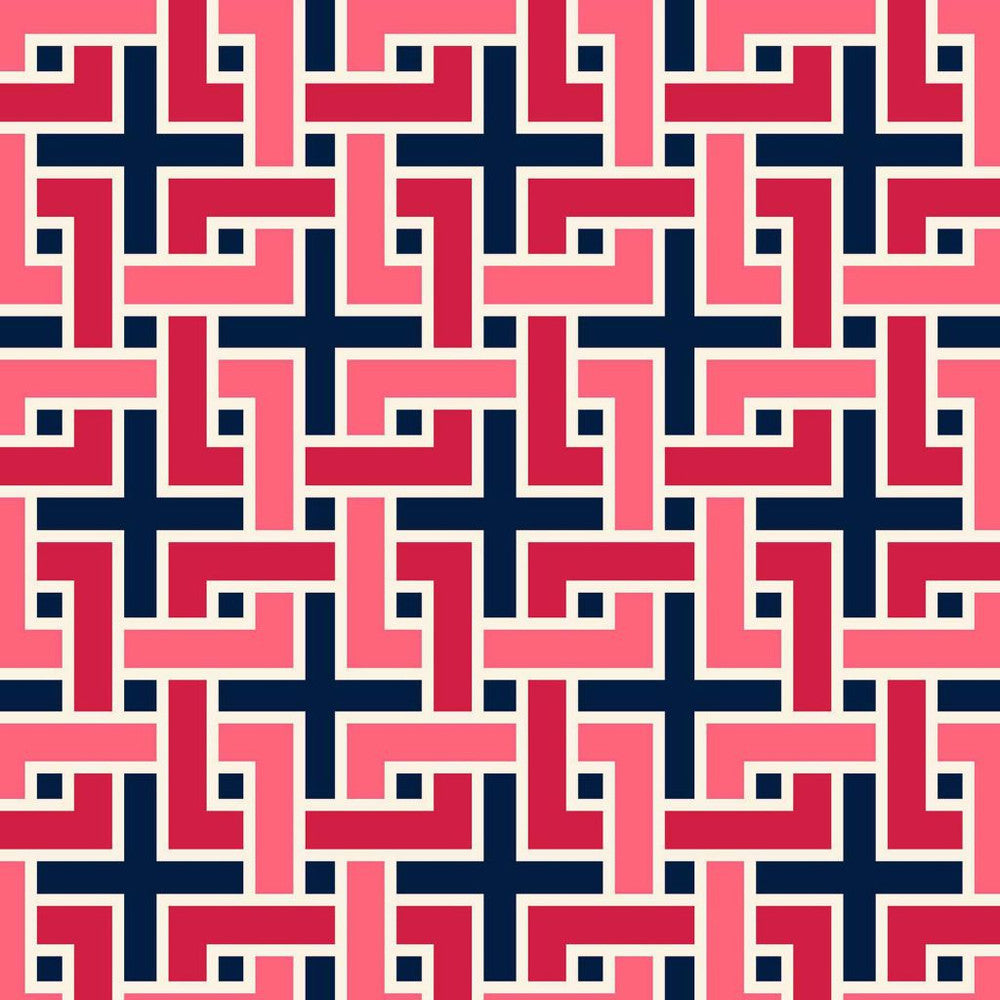 Manchurian Fret Britannia by RM CoCo Fabric
