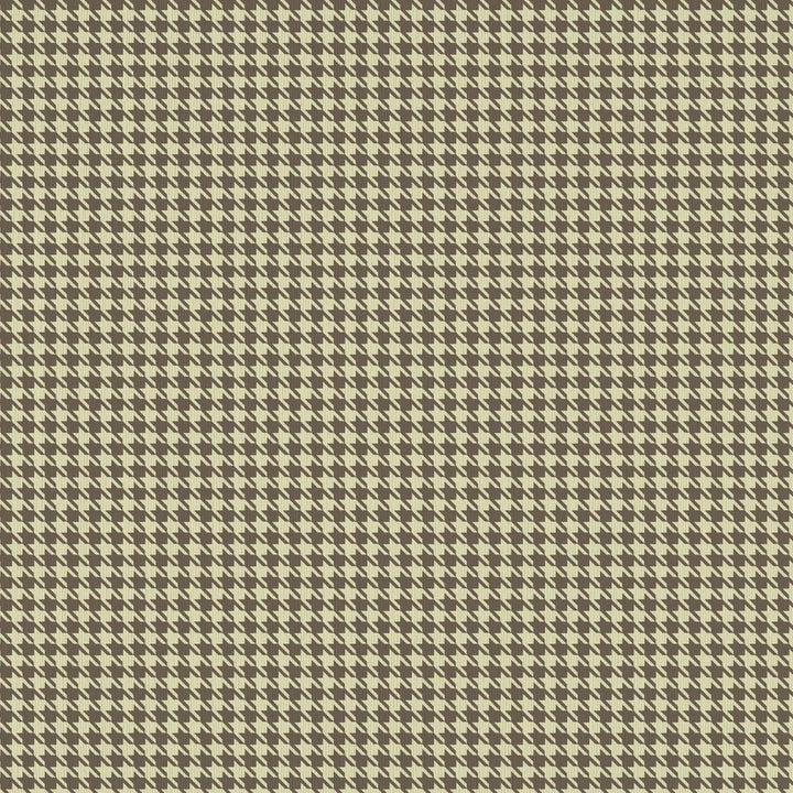 Sherlock Houndstooth Butter by RM CoCo Fabric