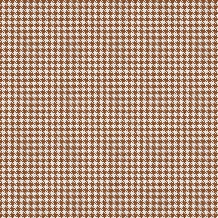 Sherlock Houndstooth Copper by RM CoCo Fabric