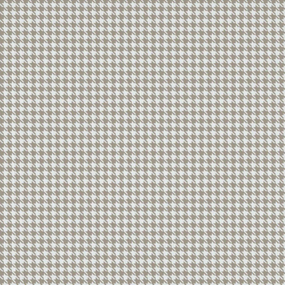 Sherlock Houndstooth Greige by RM CoCo Fabric
