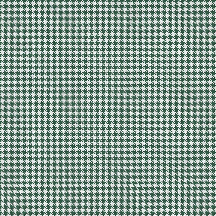 Sherlock Houndstooth Emerald by RM CoCo Fabric