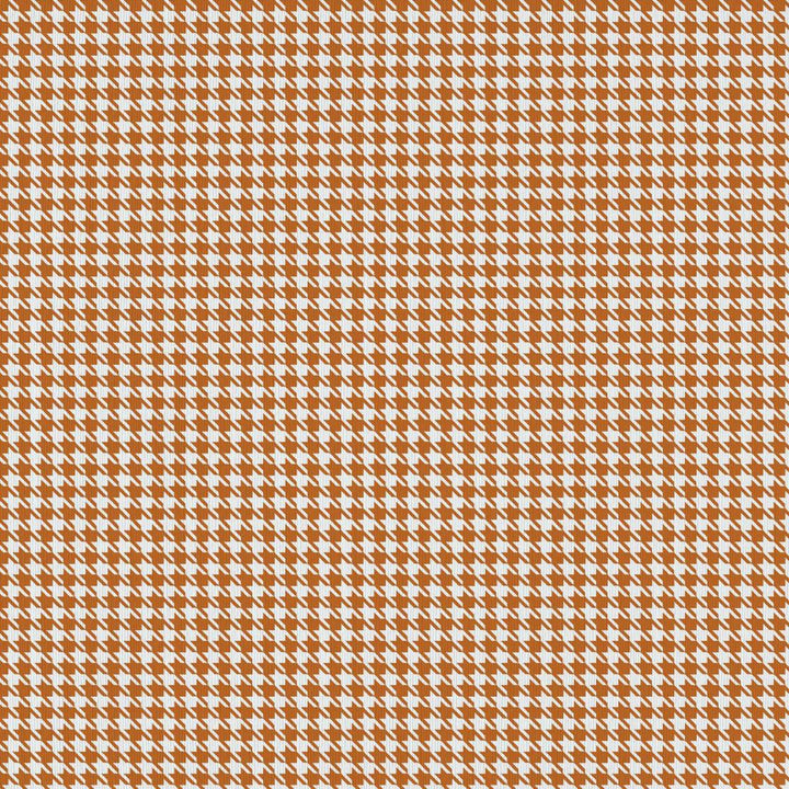 Sherlock Houndstooth Cinnabar by RM CoCo Fabric