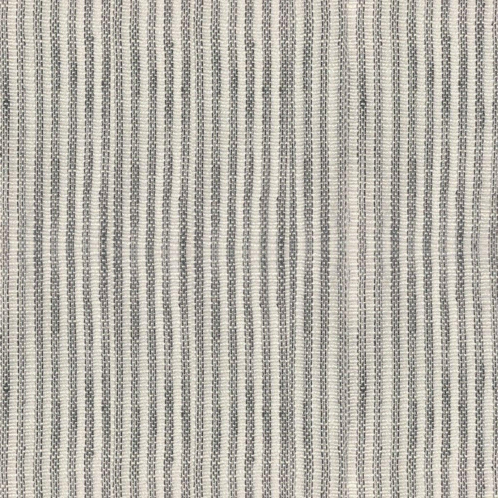 Petite Pinstripe Wide-Width Sheer Silver Oak by RM CoCo Fabric Room With A View 83% Polyester 17% Cotton See Sample 0 Horizontal: 0 and Vertical: 0 118 - Fabric Carolina -