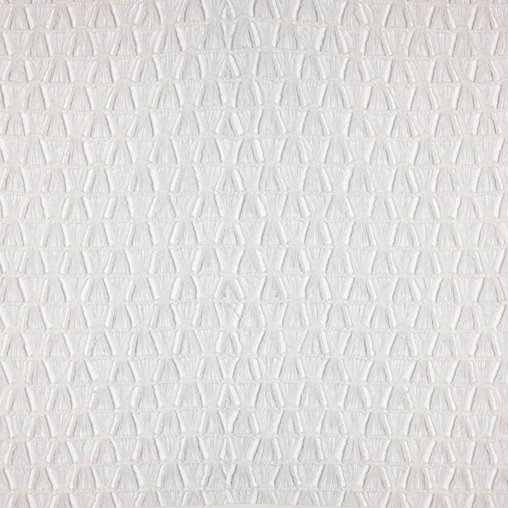 Hourglass Stripe Wide-Width Casement Snow by RM CoCo Fabric Room With A View 83% Polyester 17% Cotton See Sample 0 Horizontal: 0.5 and Vertical: 0.5 118 - Fabric Carolina -