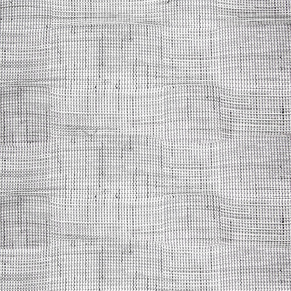 La Palma Check Wide-Width Sheer White Pepper by RM CoCo Fabric Room With A View 100% Polyester See Sample 0 Horizontal: 3.5 and Vertical: 4.5 124 - Fabric Carolina -