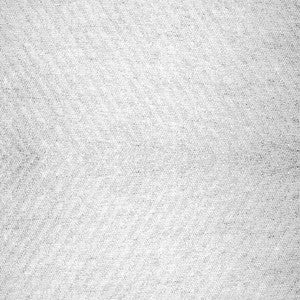 Chevon Wide-Width Sheer Winter White by RM CoCo Fabric
