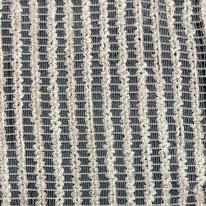 Gauze Stripe Wide-Width Sheer Candlelight by RM CoCo Fabric