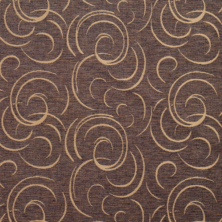 1643 Java Swirl by Charlotte Fabric Modern Tapestry 100% Woven Polyester Asia Exceeds 200,000 Wyzenbeek Rubs (Heavy Duty) </p><p>Repeat: Horizontal: 9.5" x Vertical: 14" 54 Inches - Fabric Carolina -