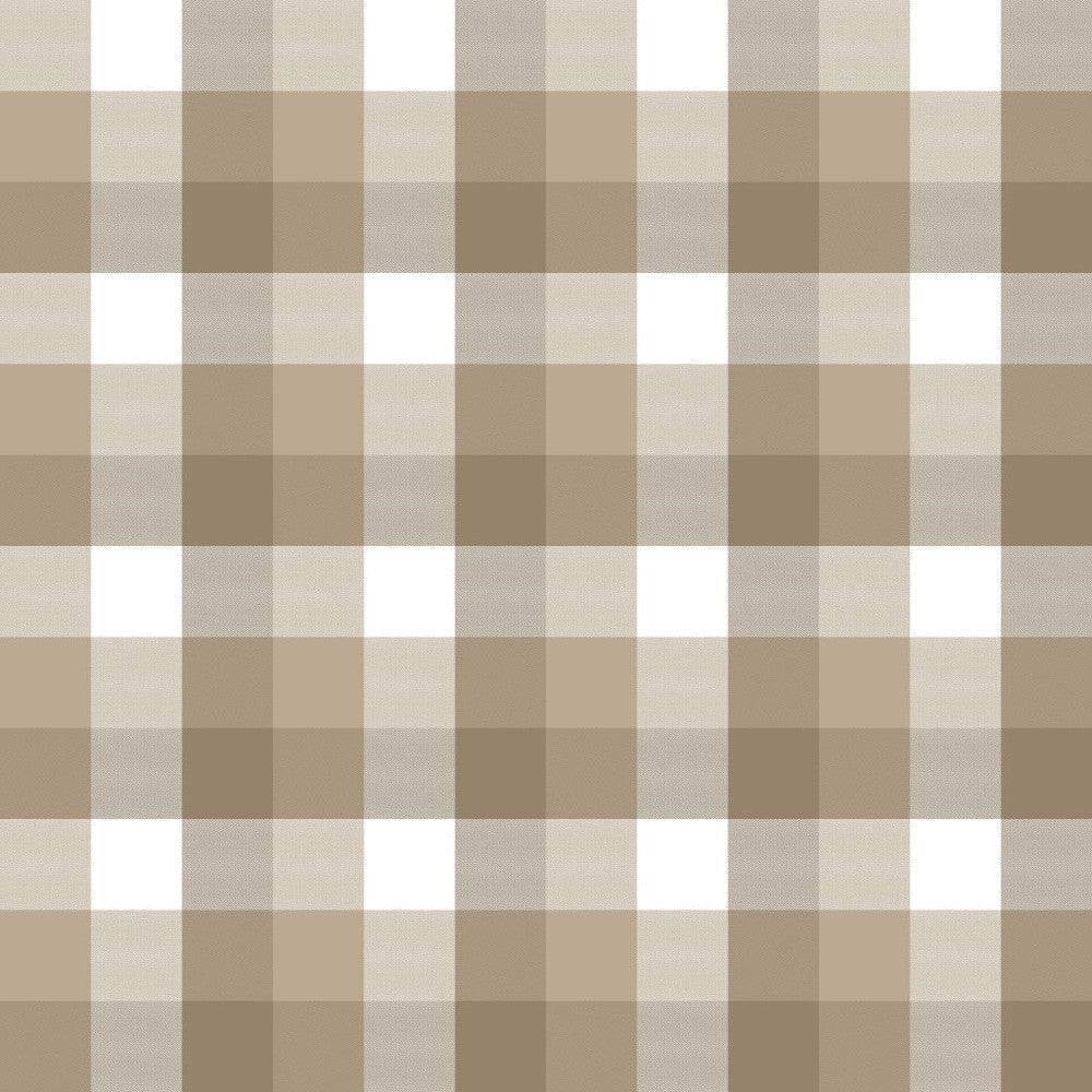 Alsace Check Sandstone by RM CoCo Fabric