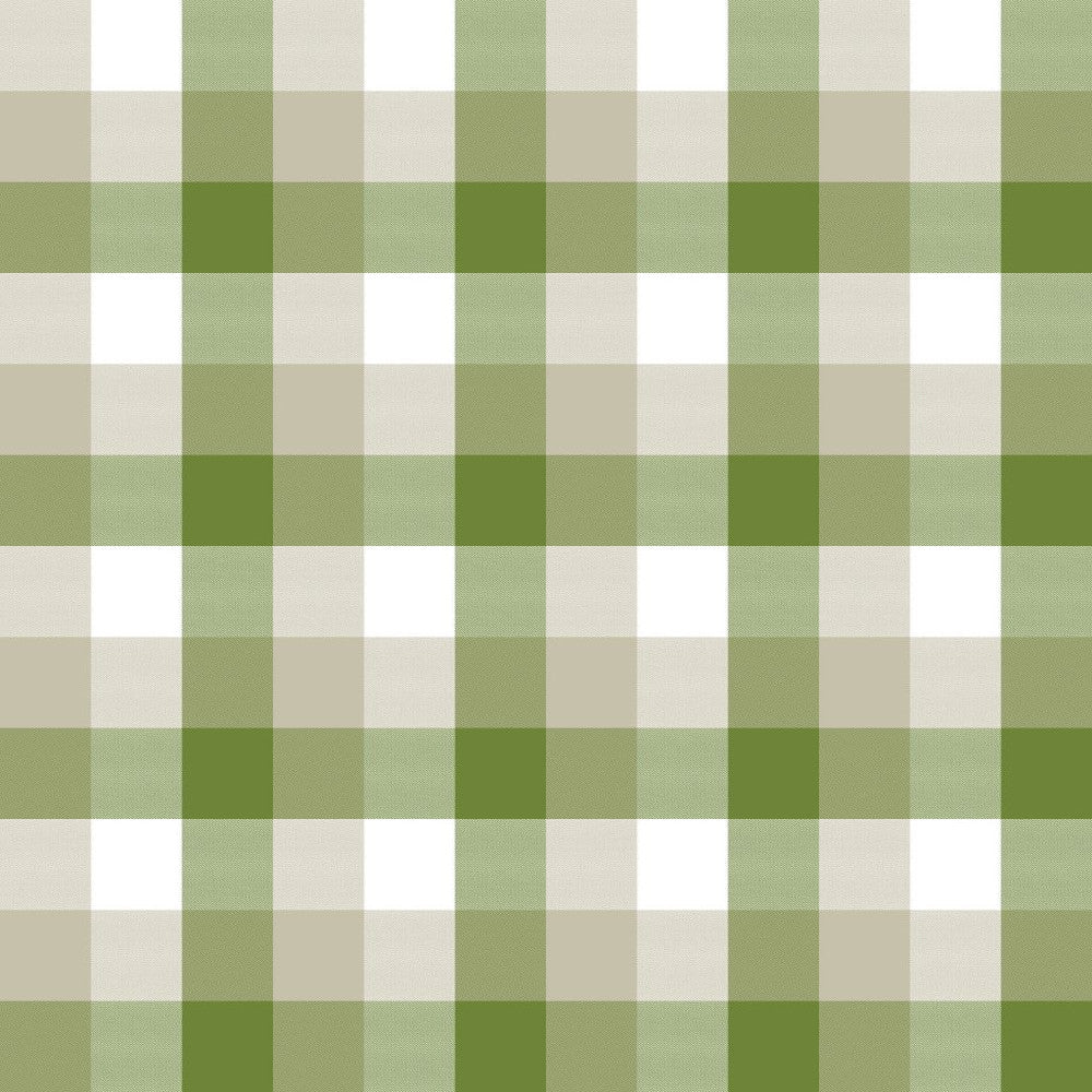 Alsace Check Snow Pea by RM CoCo Fabric