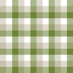 Alsace Check Snow Pea by RM CoCo Fabric