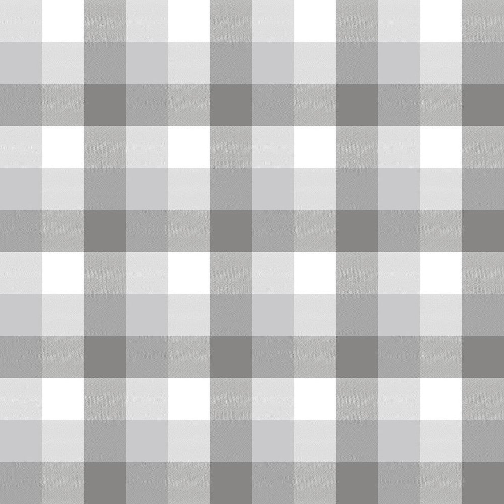 Alsace Check Smoke by RM CoCo Fabric