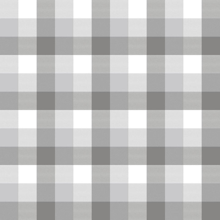 Alsace Check Smoke by RM CoCo Fabric