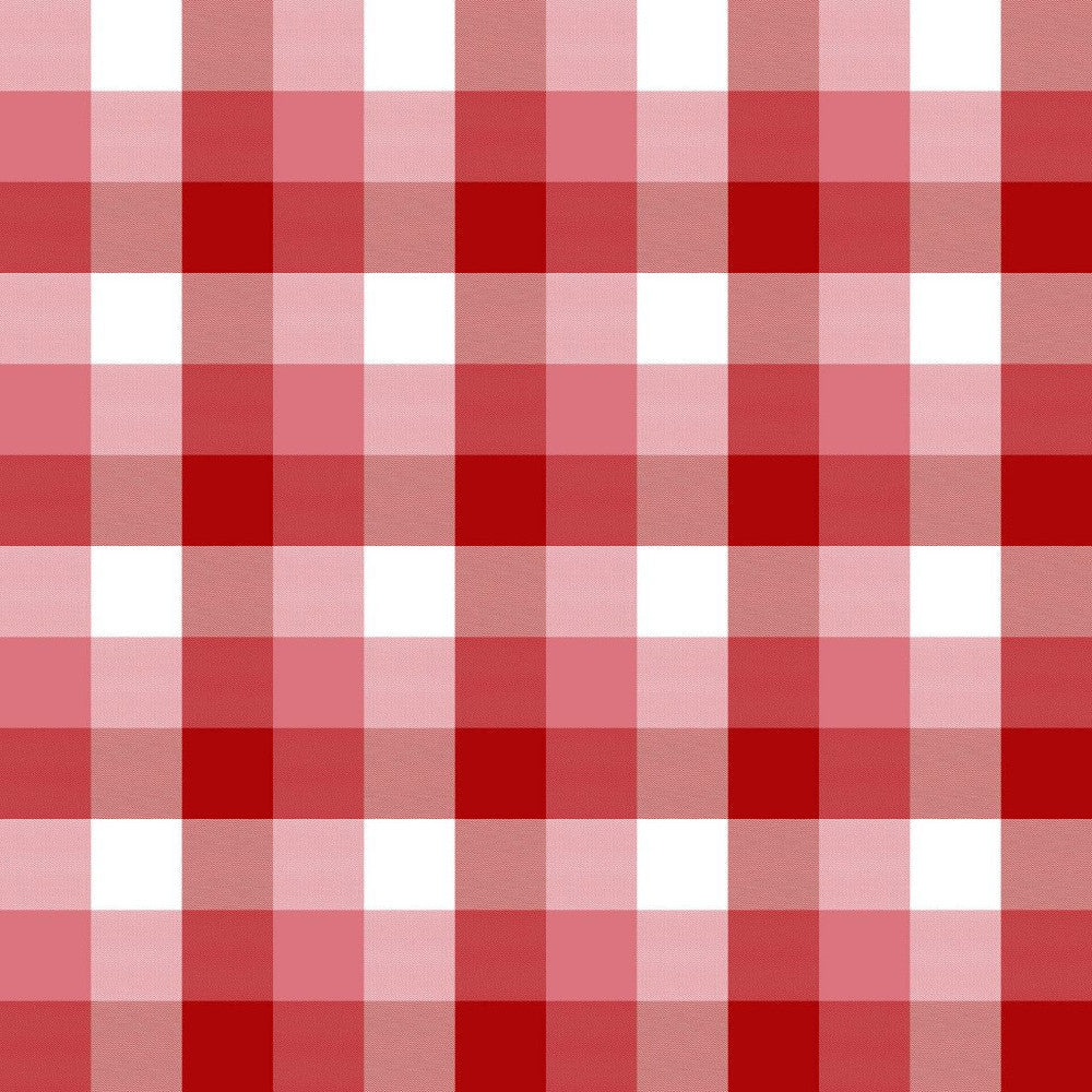 Alsace Check Strawberry by RM CoCo Fabric