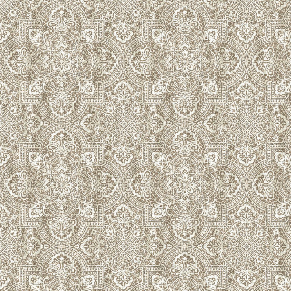 Alsace Damask Sandstone by RM CoCo Fabric