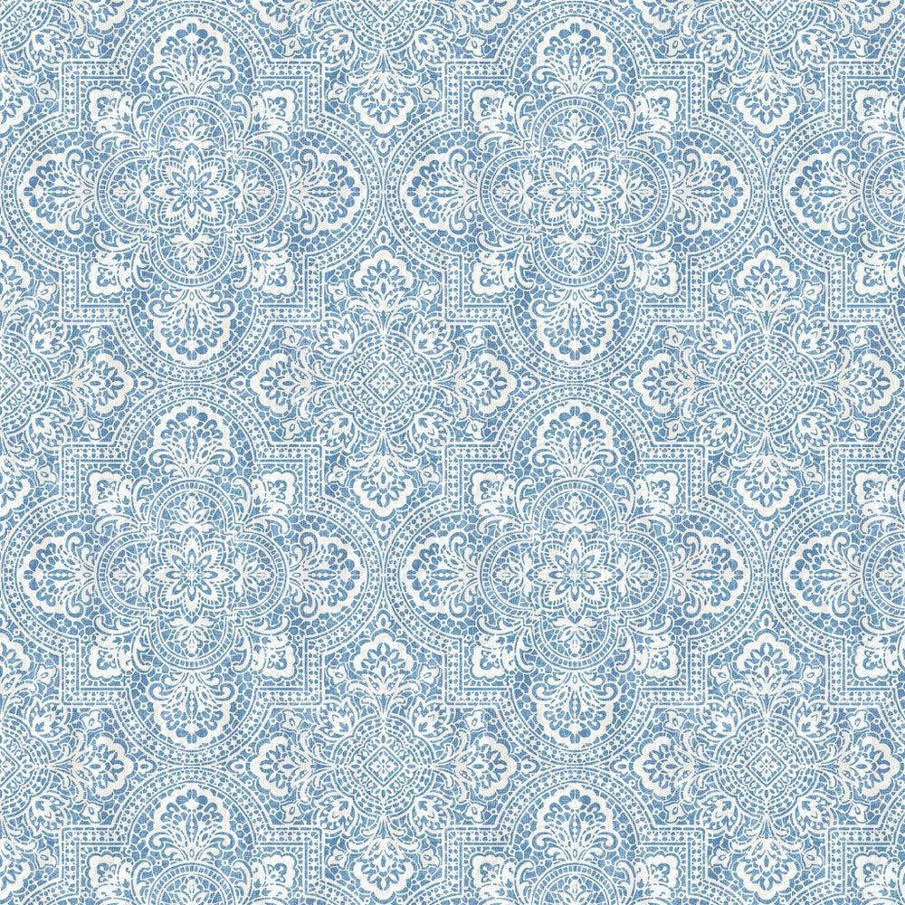 Alsace Damask Horizon by RM CoCo Fabric