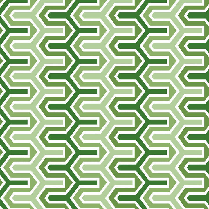 Rickety Rac Stripe Oasis by RM CoCo Fabric