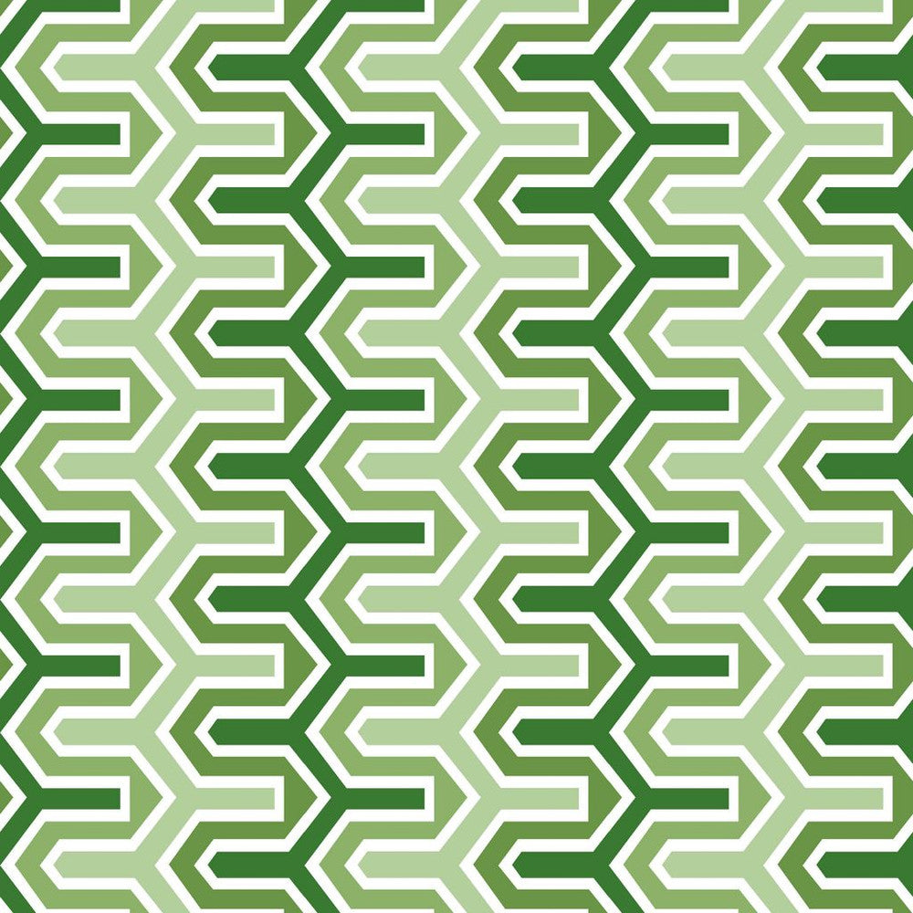 Rickety Rac Stripe Oasis by RM CoCo Fabric