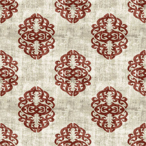 Guinevere Damask Scarlet by RM CoCo Fabric
