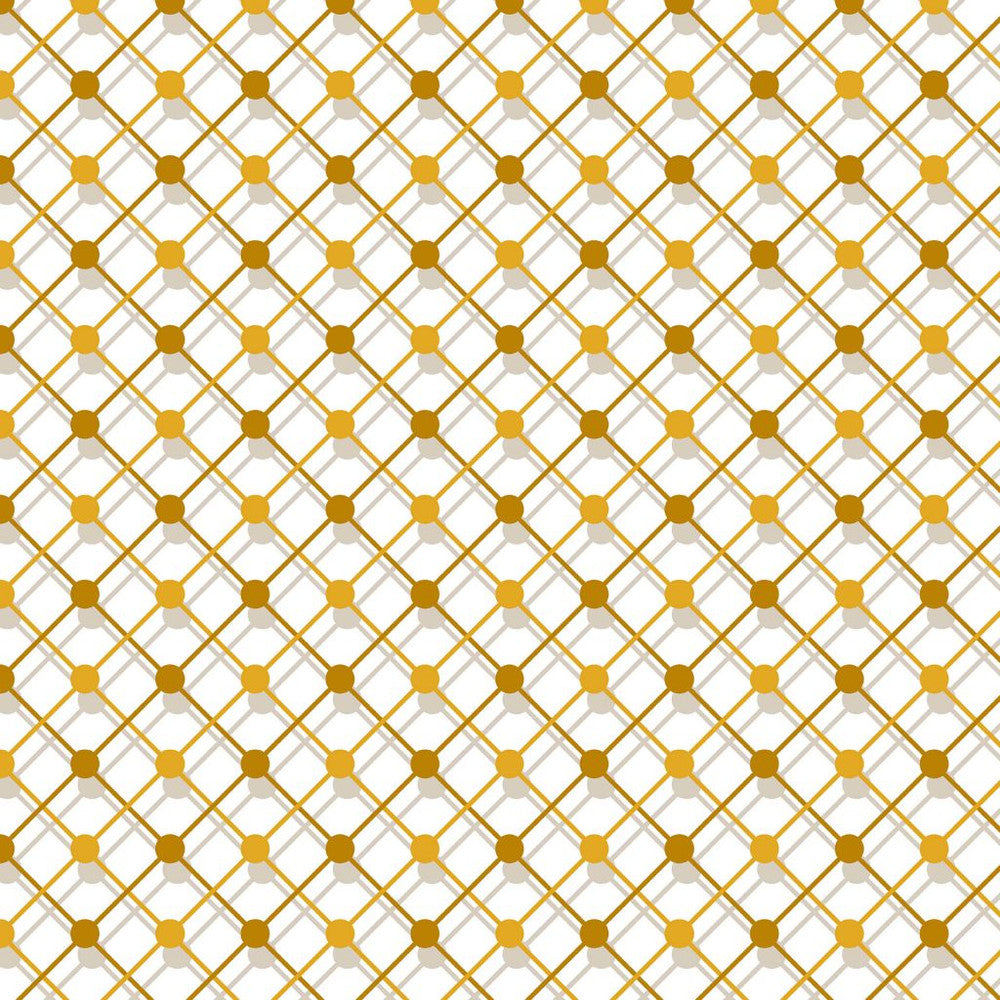 Illusion Trellis Gold Rush by RM CoCo Fabric