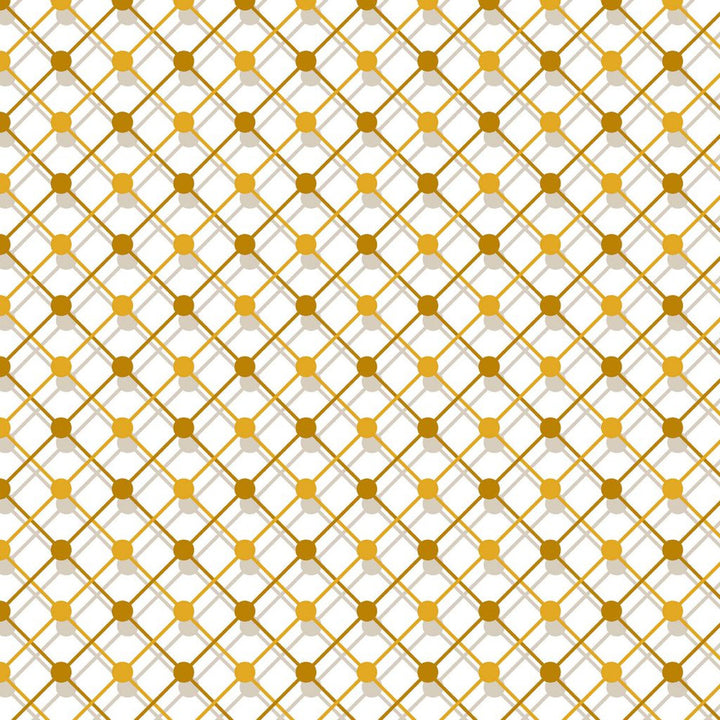 Illusion Trellis Gold Rush by RM CoCo Fabric