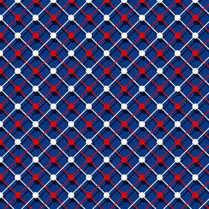 Illusion Trellis Britannia by RM CoCo Fabric
