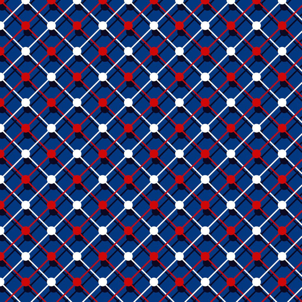 Illusion Trellis Britannia by RM CoCo Fabric