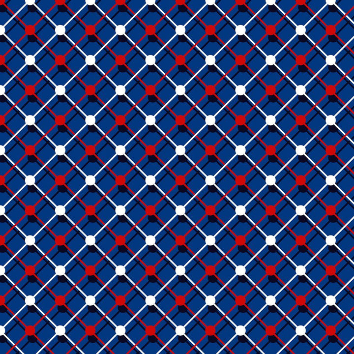 Illusion Trellis Britannia by RM CoCo Fabric