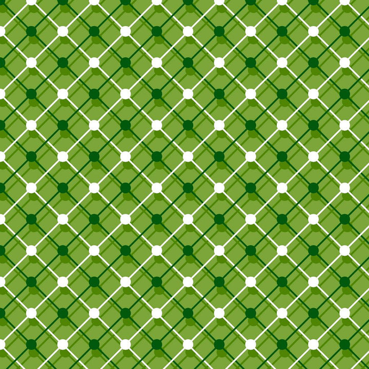Illusion Trellis Clover by RM CoCo Fabric