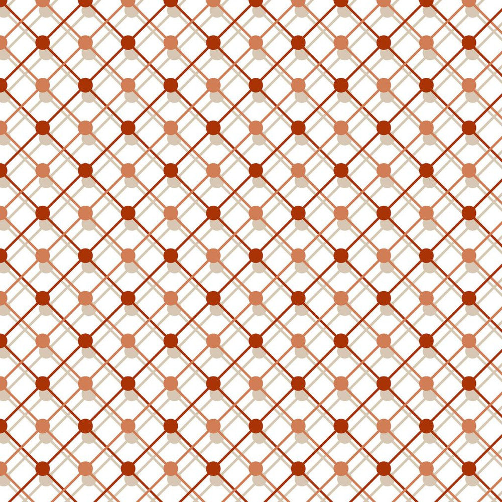 Illusion Trellis Spice Road by RM CoCo Fabric