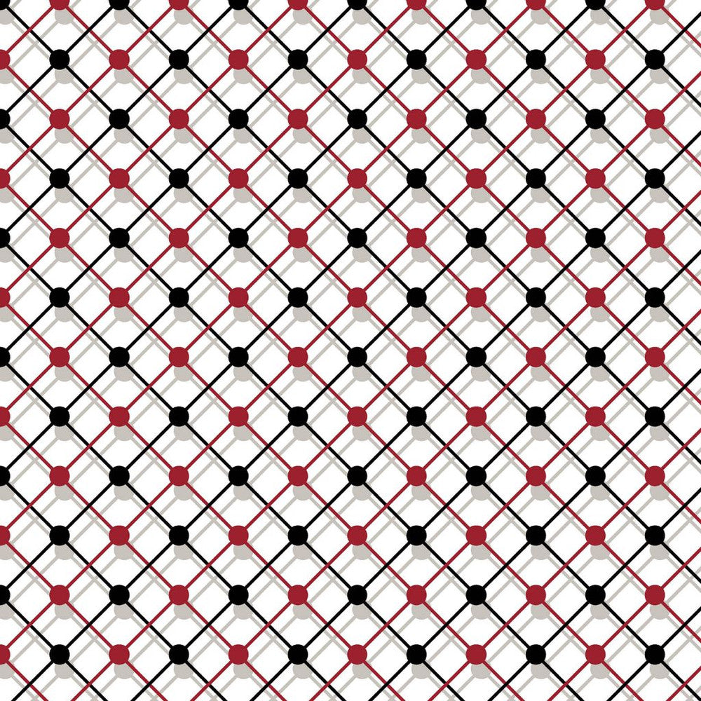 Illusion Trellis Queen of Hearts by RM CoCo Fabric