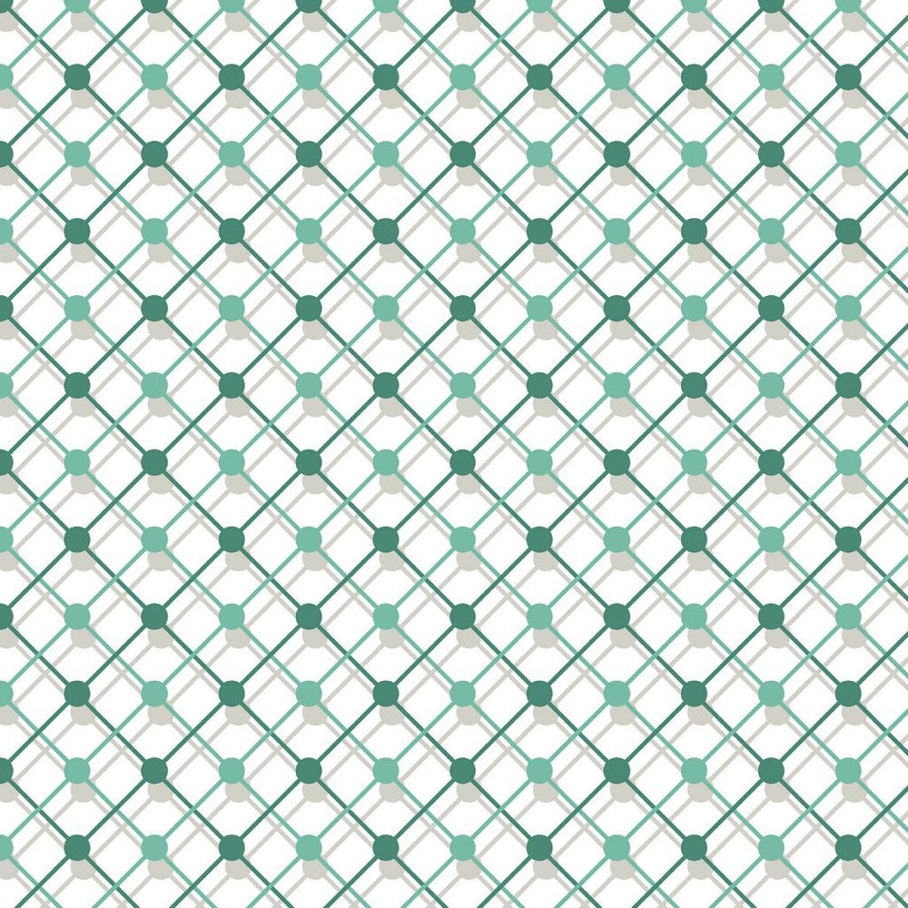 Illusion Trellis Sea Mist by RM CoCo Fabric