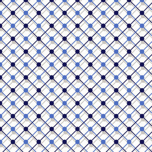 Illusion Trellis Nautical by RM CoCo Fabric