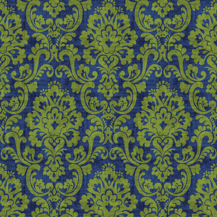 Frescato Damask Reversal Blue Grass by RM CoCo Fabric ColorWorks Spring 2022 RM Studio See Sample 0 Horizontal: 13.5 and Vertical: 20.5 0 - Fabric Carolina -