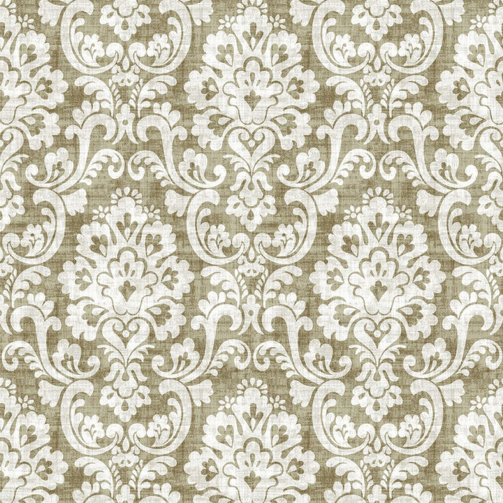 Frescato Damask Reversal Linen by RM CoCo Fabric