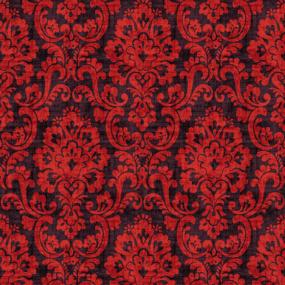 Frescato Damask Reversal Purple Flame by RM CoCo Fabric ColorWorks Spring 2022 RM Studio See Sample 0 Horizontal: 13.5 and Vertical: 20.5 0 - Fabric Carolina -
