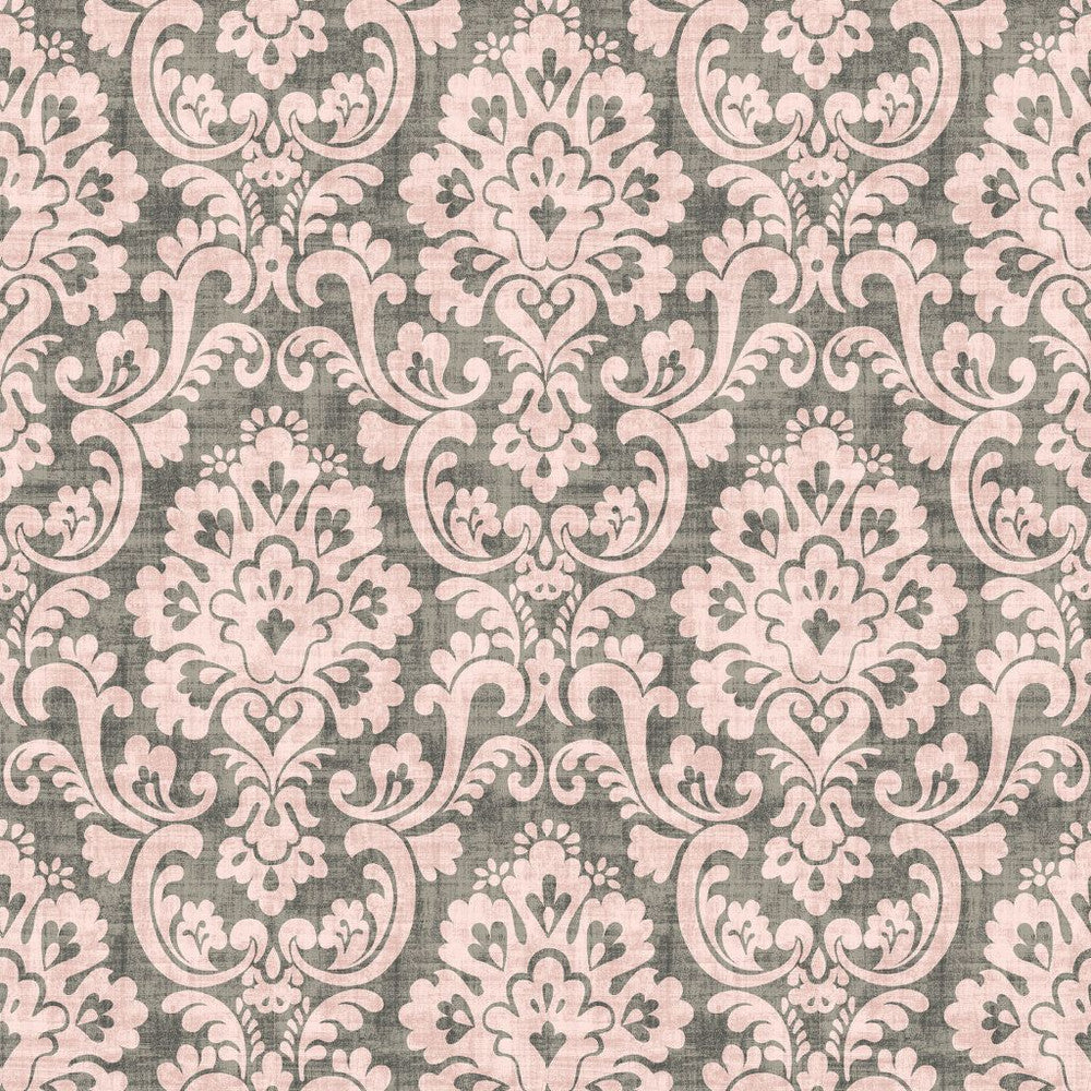 Frescato Damask Reversal Rose Dust by RM CoCo Fabric ColorWorks Spring 2022 RM Studio See Sample 0 Horizontal: 13.5 and Vertical: 20.5 0 - Fabric Carolina -