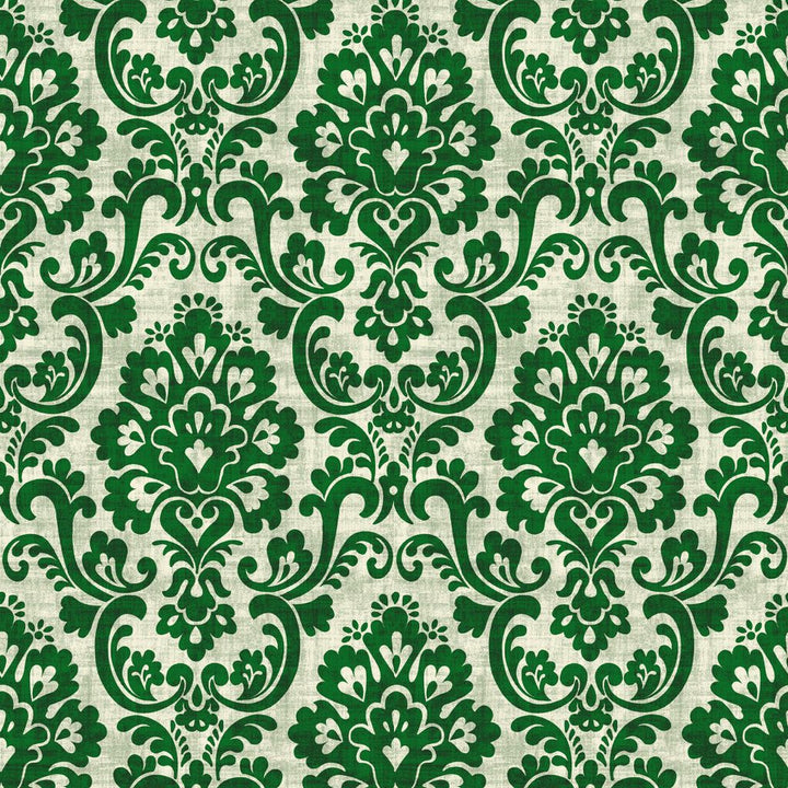 Frescato Damask Evergreen by RM CoCo Fabric