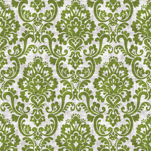 Frescato Damask Lemongrass by RM CoCo Fabric