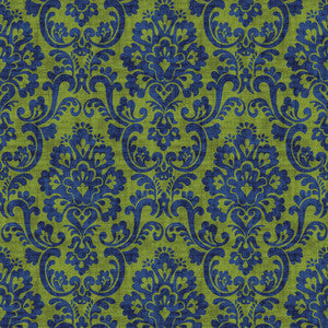 Frescato Damask Mermaid by RM CoCo Fabric