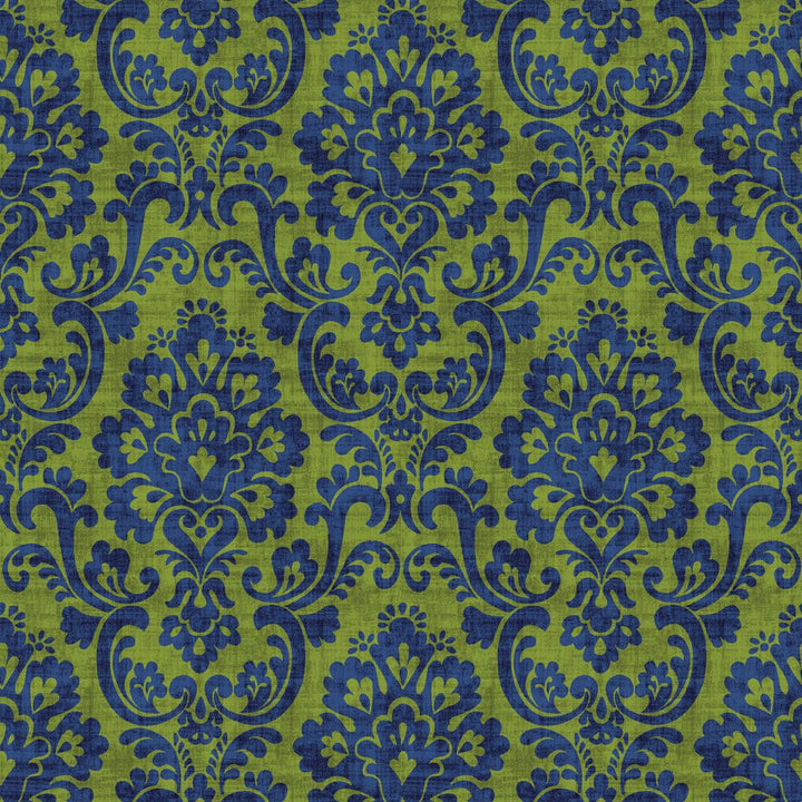Frescato Damask Mermaid by RM CoCo Fabric ColorWorks Spring 2022 RM Studio See Sample 0 Horizontal: 13.5 and Vertical: 20.5 0 - Fabric Carolina -