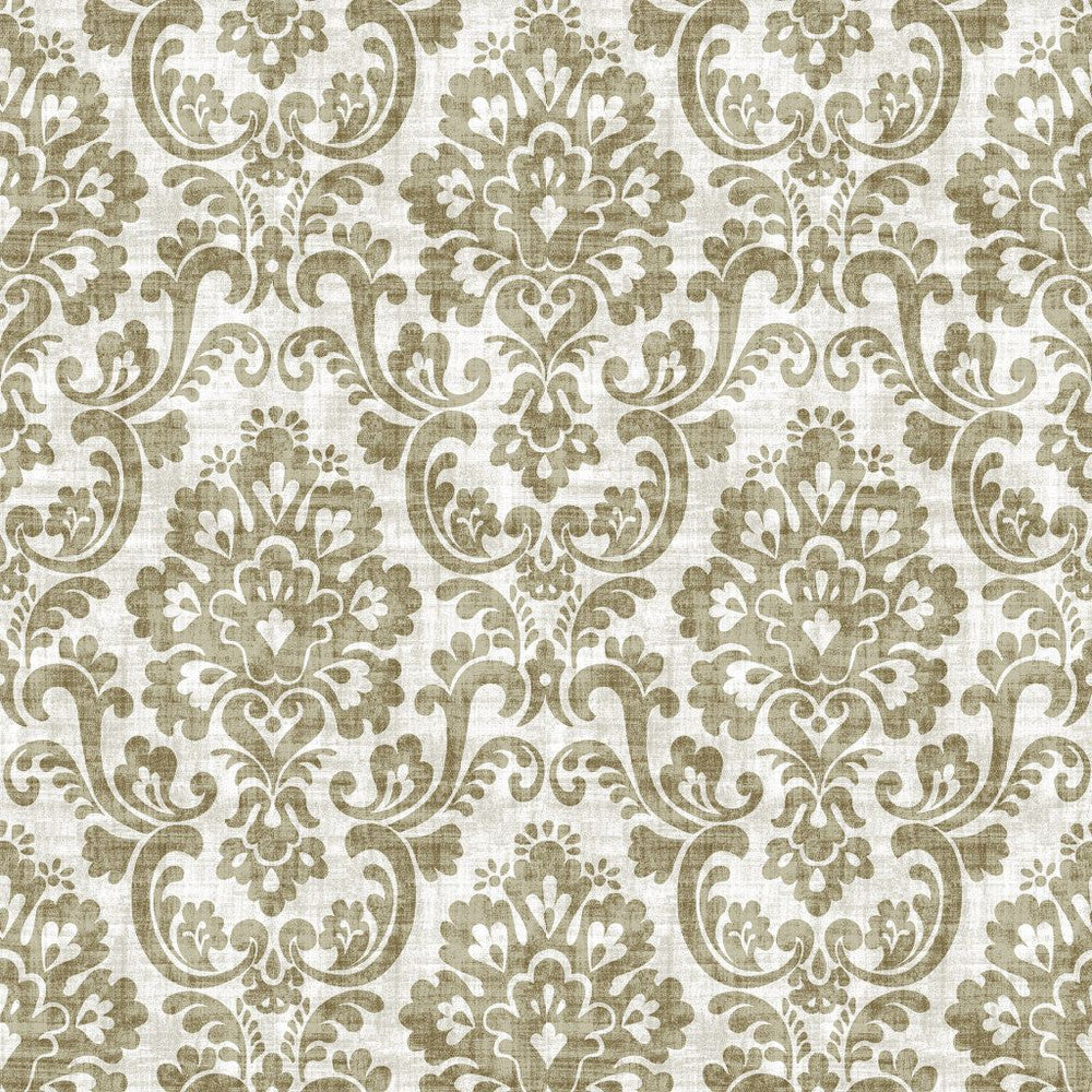 Frescato Damask Sandstone by RM CoCo Fabric